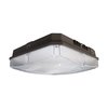 Nuvo LED Canopy Light - 40 Watts- 5000K - Bronze Finish - 120-277 Volts 65/145